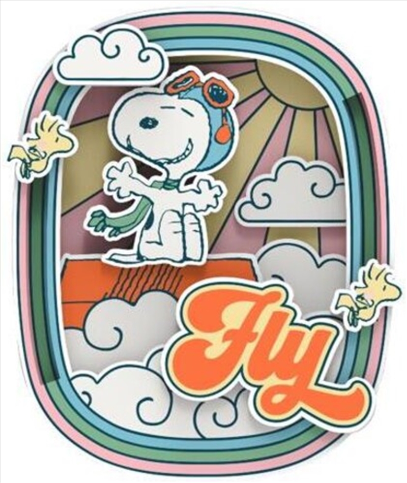 Snoopy Pilot Dreams Wooden Magnet/Product Detail/Stationery