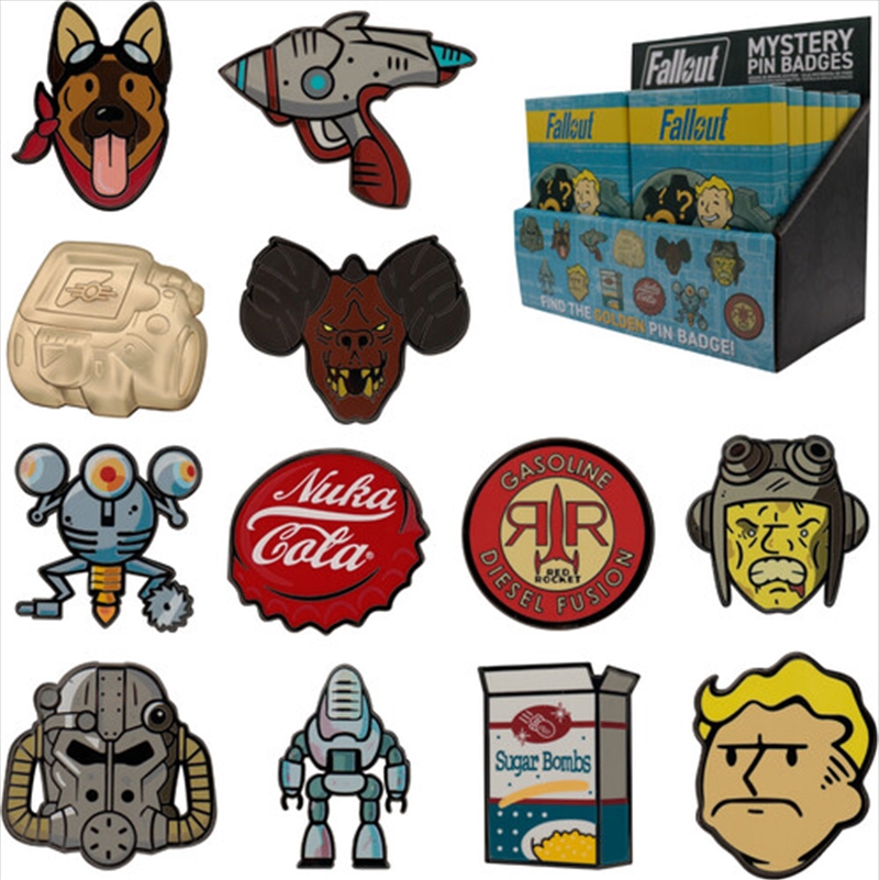 Fallout Mystery Pin Badge Blind Boxes/Product Detail/Buttons & Pins