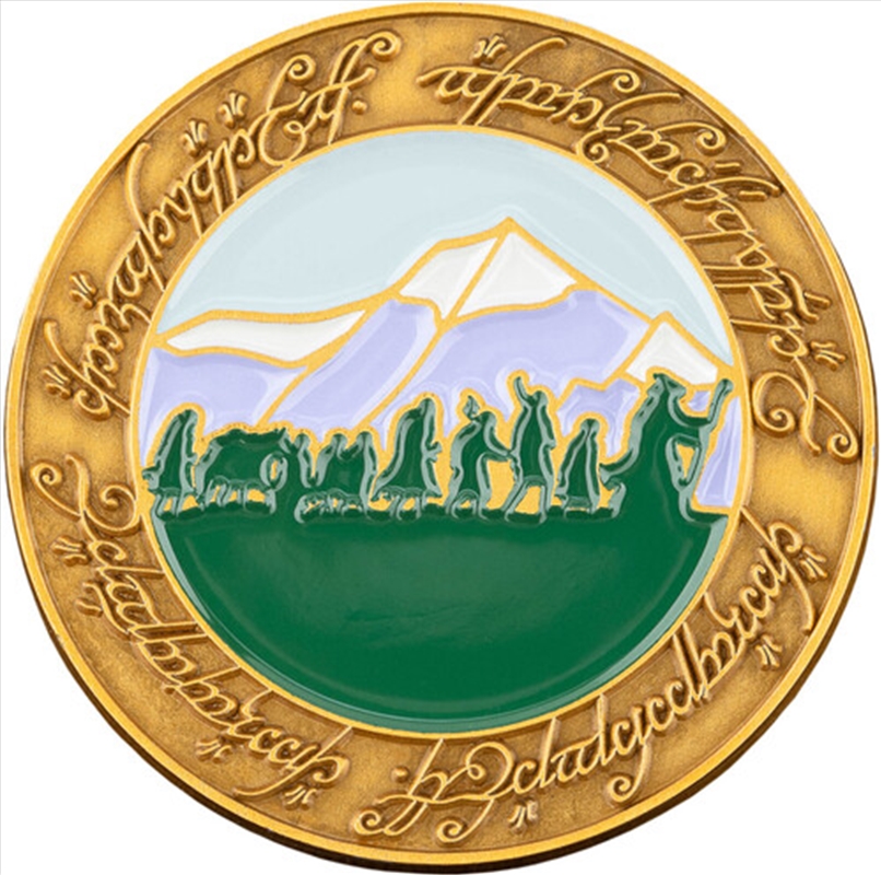 WETA Workshop - The Lord of the Rings Trilogy - The Fellowship Enamel Pin/Product Detail/Buttons & Pins