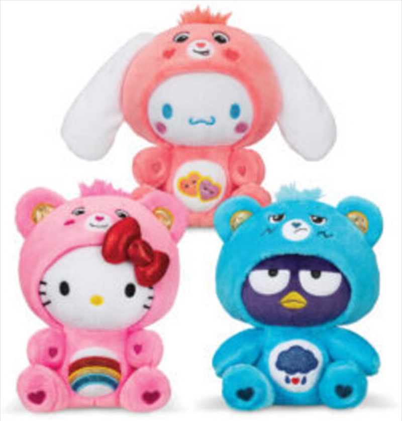 Care Bears x Hello Kitty - 9" Fun Size Plush - 3 Random Assorted Styles 22700/Product Detail/Plush Toys