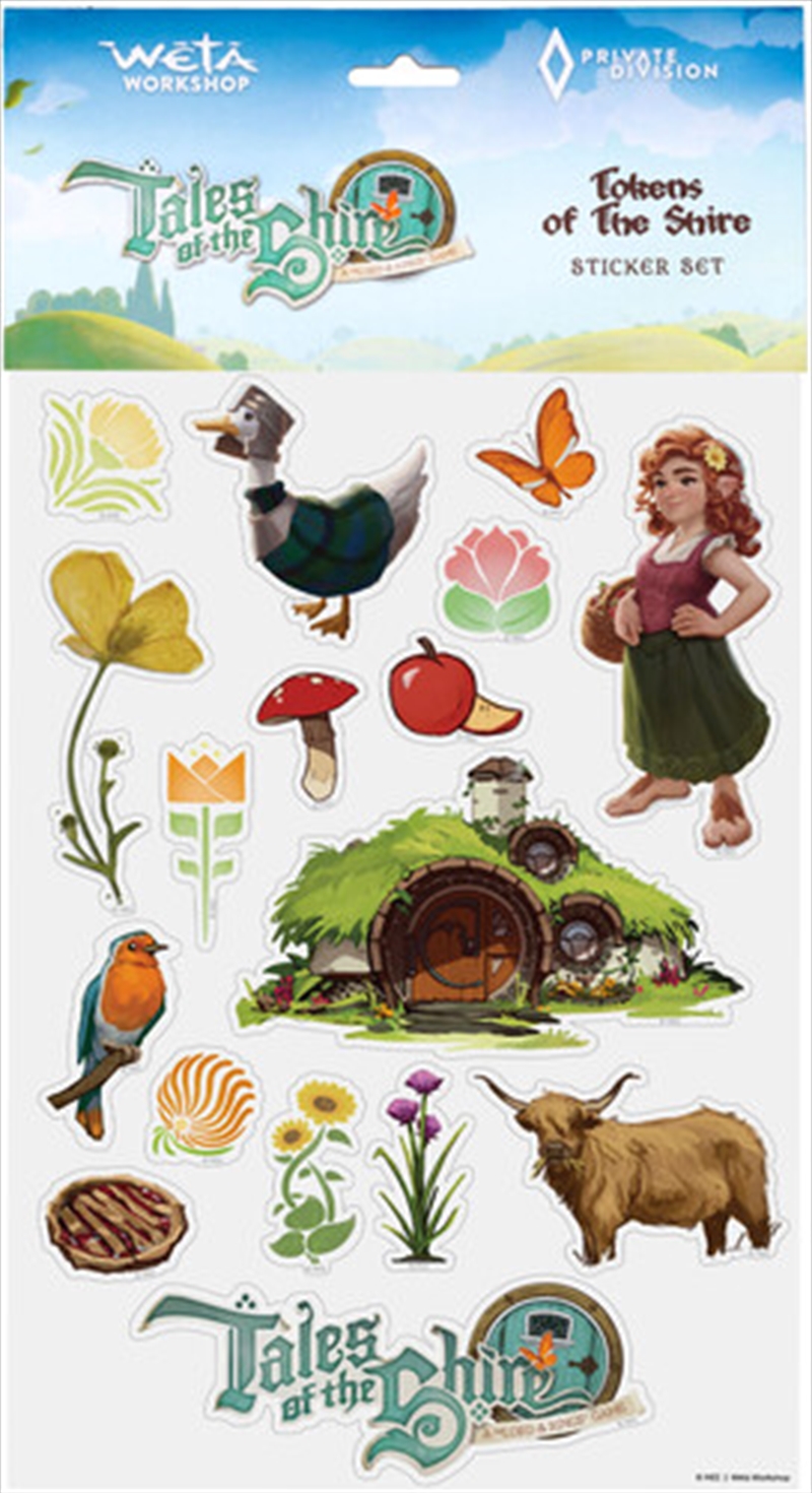 WETA Workshop - Tales of the Shire (2025) - Tokens of The Shire Sticker Set/Product Detail/Stationery