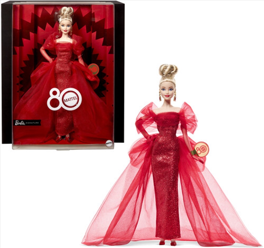 Mattel Collectible - Barbie Signature Mattel 80th Anniversary Doll Blonde/Product Detail/Toys