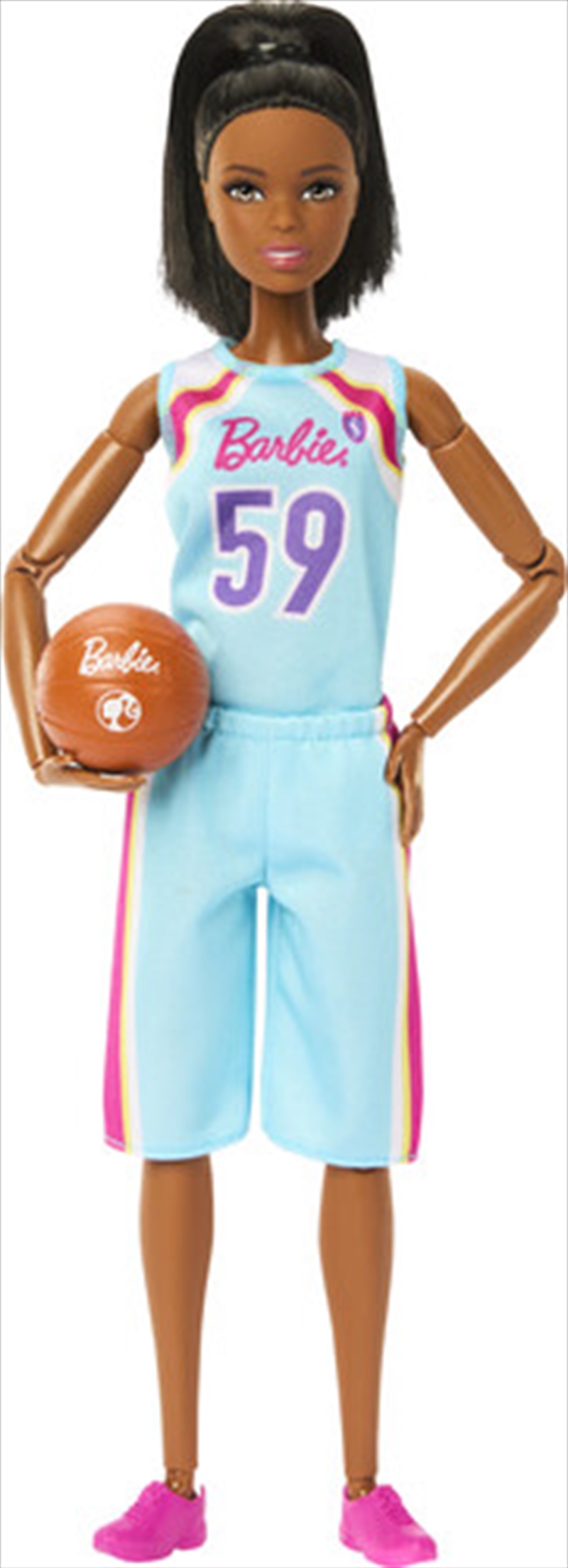 Mattel - Barbie Careers Made to Move Basketball Player Doll & Accessories, Brunette/Product Detail/Toys