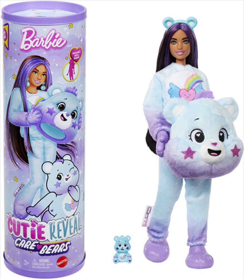 Mattel - Barbie Cutie Reveal X Care Bears Series 2, Dream Bright Bear/Product Detail/Toys