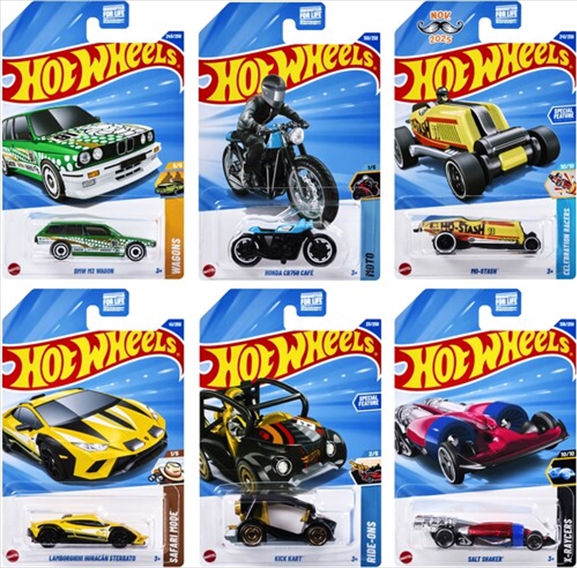 Mattel - Hot Wheels 1:64 Basic Car 72-Pack Assortment P/Product Detail/Toys
