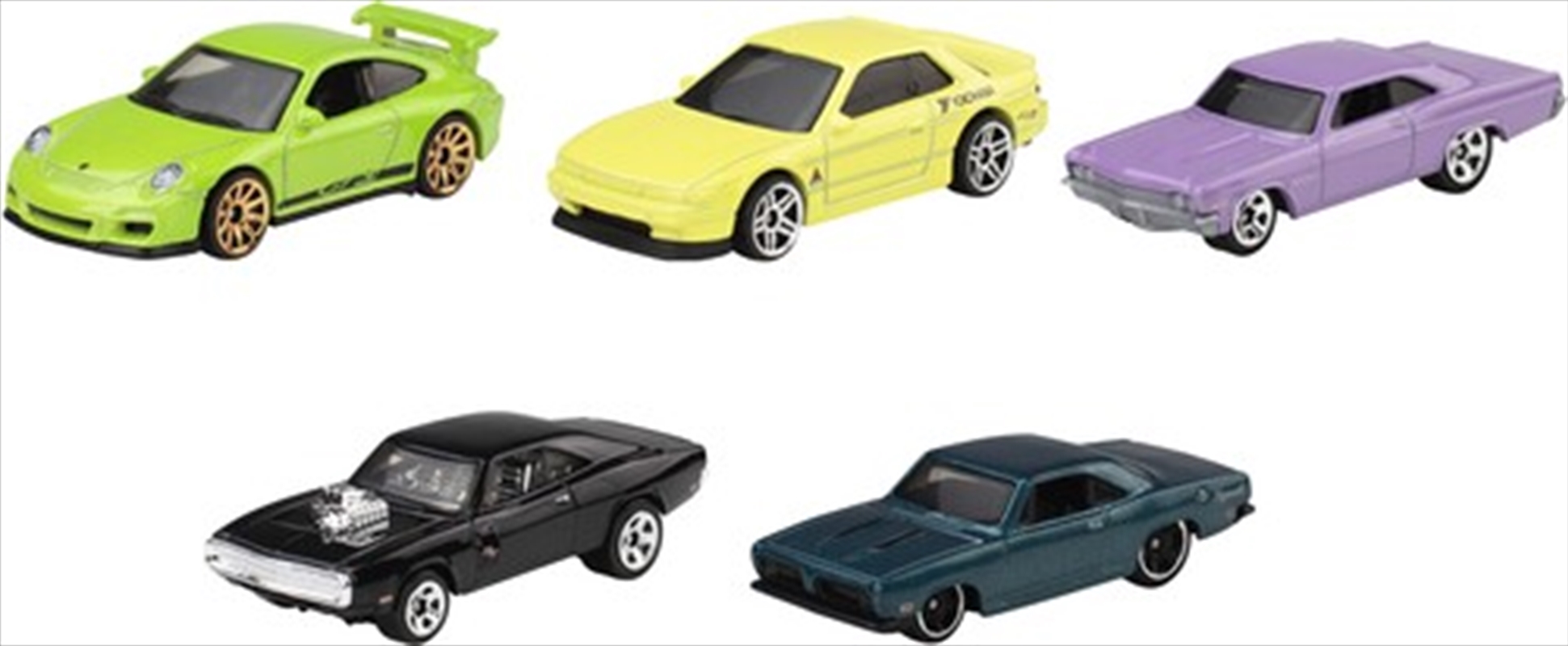 Mattel - Hot Wheels 1:64 Fast & Furious 5-Pack/Product Detail/Toys