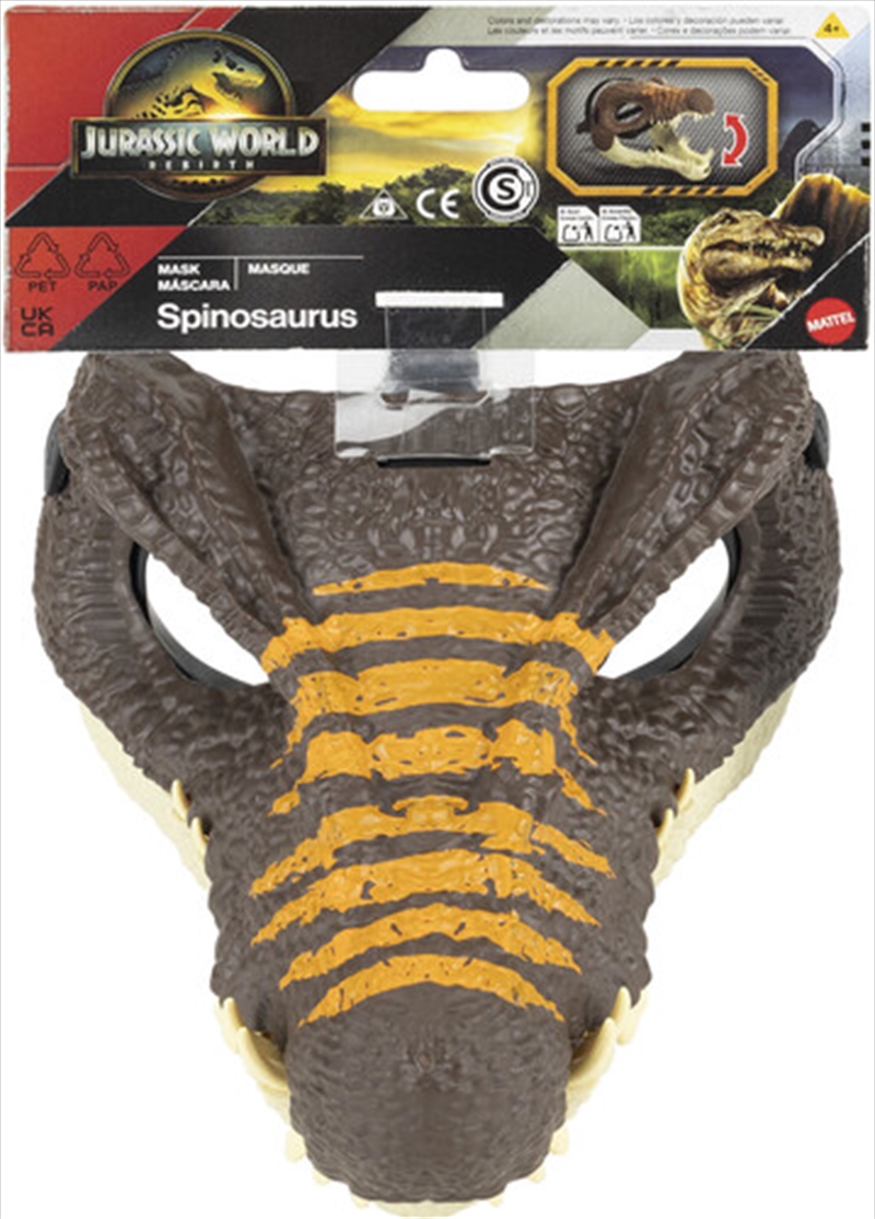 Mattel - Jurassic World: Rebirth Basic Mask Spinosaurus/Product Detail/Toys