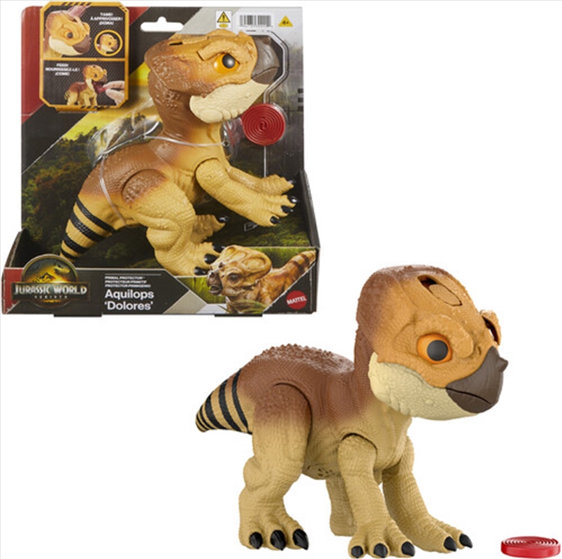 Mattel - Jurassic World: Rebirth Train 'N Tame Aquilops 'Delores'/Product Detail/Toys
