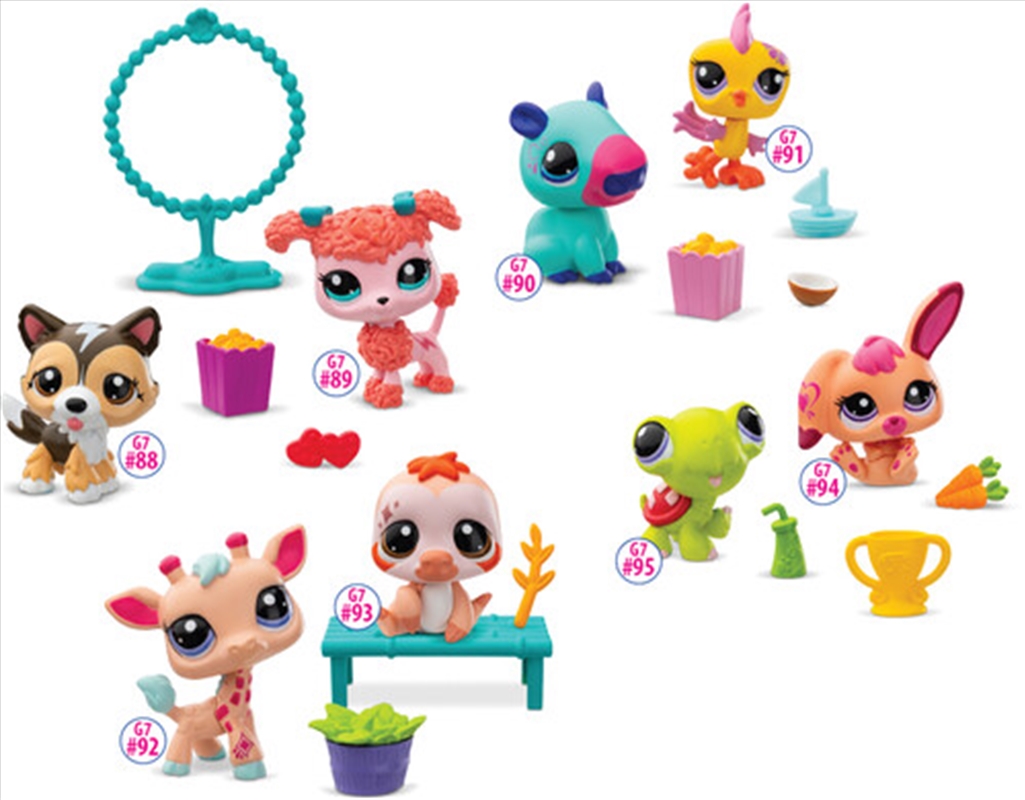 Littlest Pet Shop - Pet Pairs Series 2 - Includes 2 Pets and Accessories - Random Assorted 620/Product Detail/Toys
