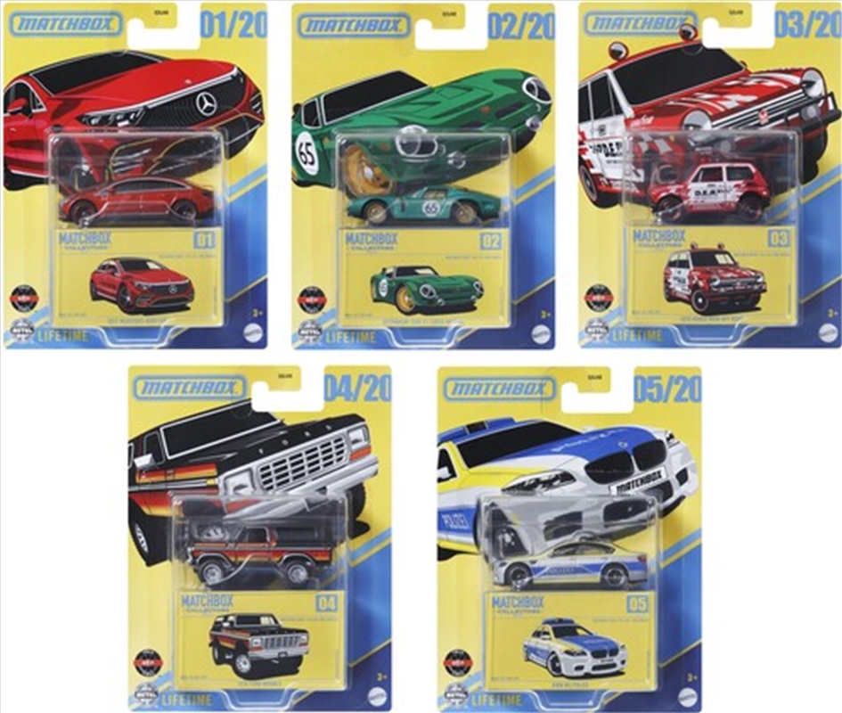 Mattel - Matchbox 1:64 Premium Collector 8-Pack Assortment A/Product Detail/Toys