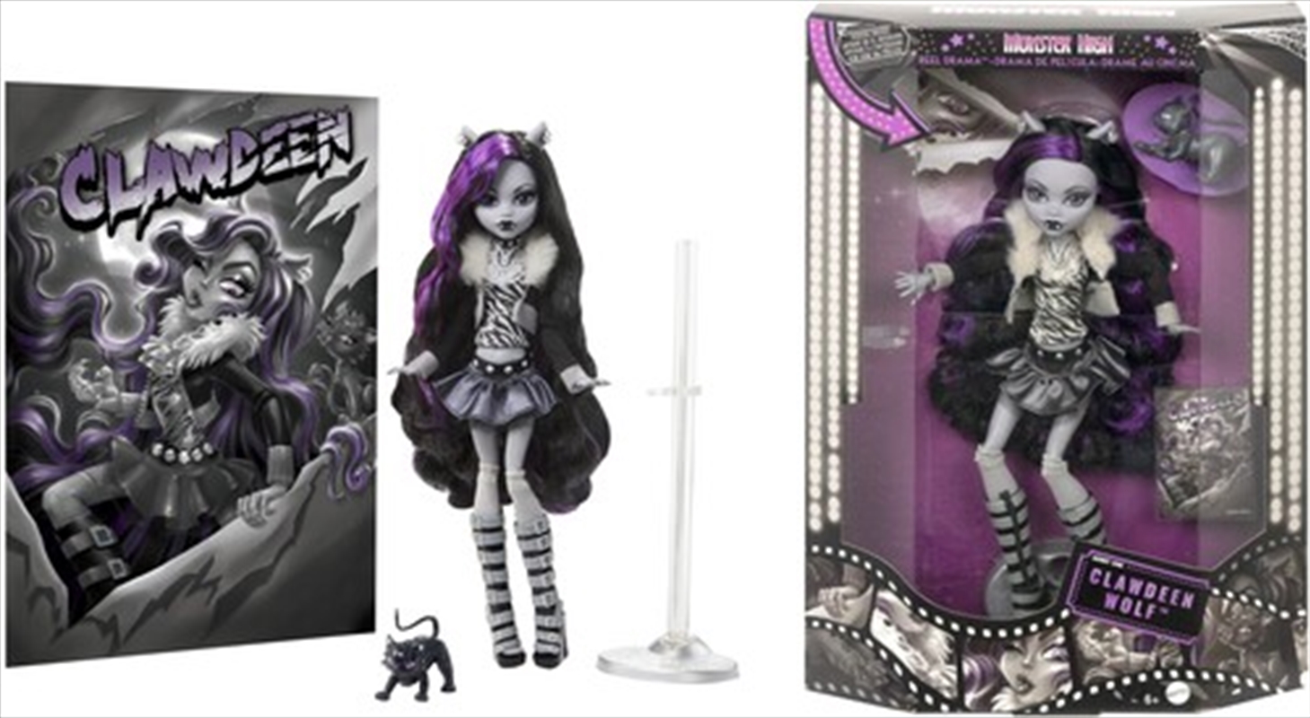 Mattel - Monster High Reel Drama Clawdeen Wolf Doll/Product Detail/Toys