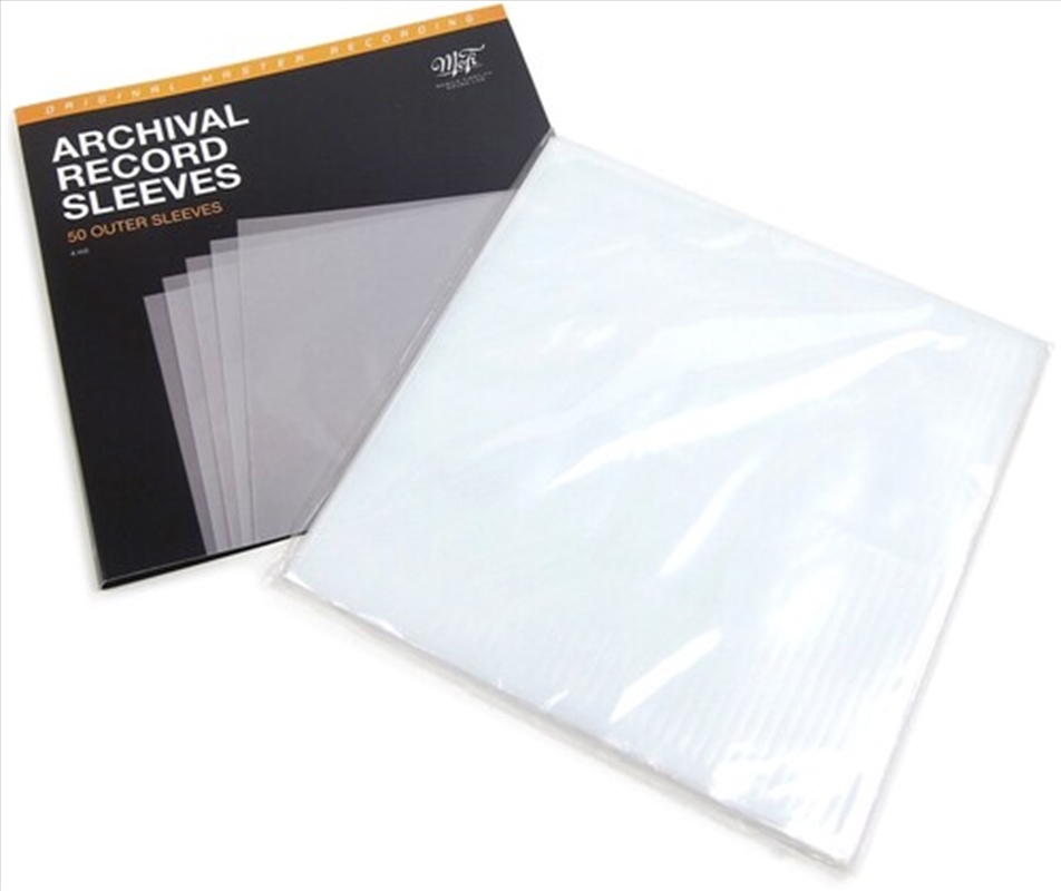 12" Outer Sleeves - Mobile Fidelity Archival Record Sleeves/Product Detail/Storage