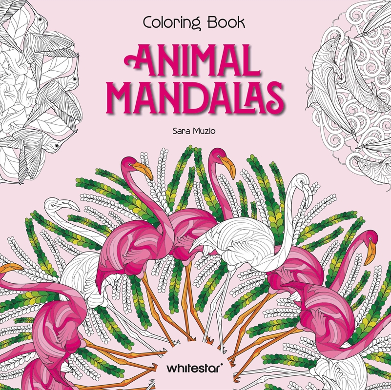 Animal Mandalas Coloring Book/Product Detail/Adults Colouring