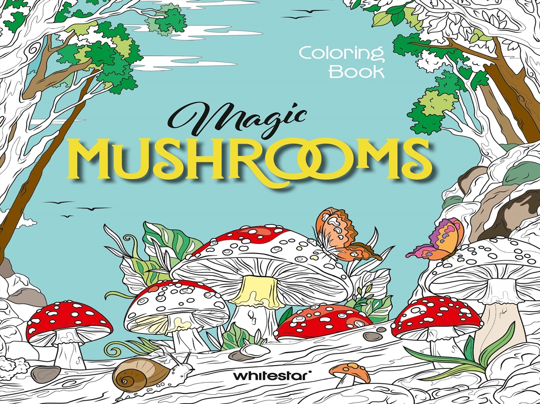 Magic Mushrooms Coloring Book/Product Detail/Adults Colouring