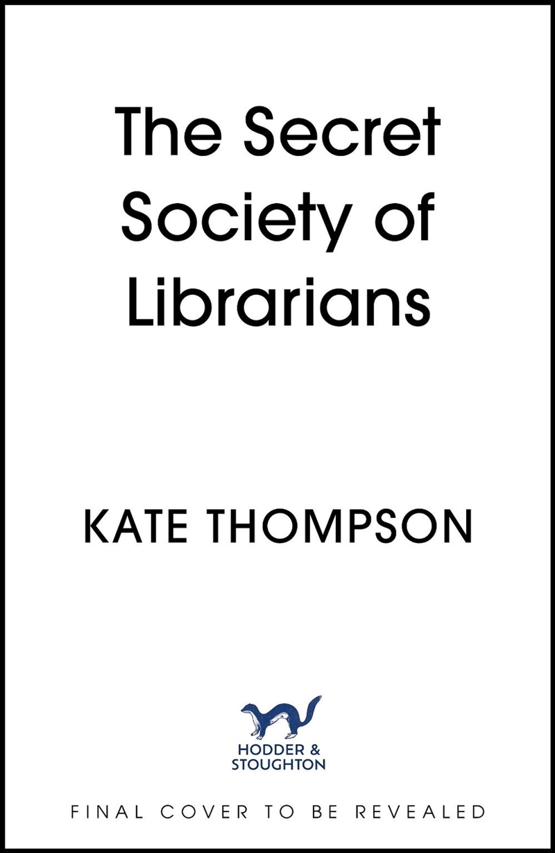 The Secret Society of Librarians/Product Detail/General Fiction Books