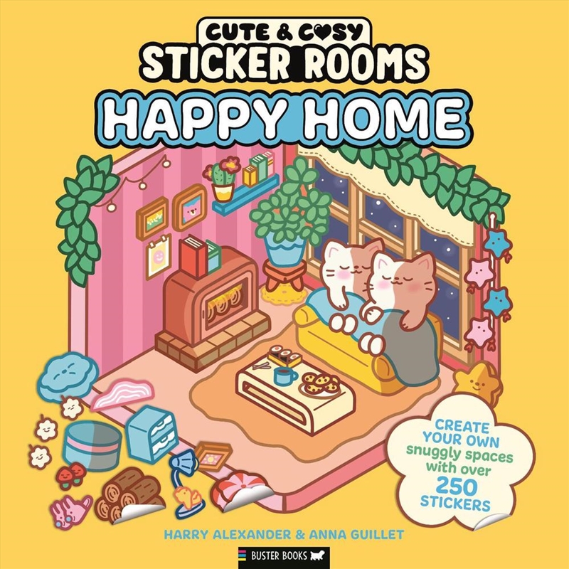 Sticker Rooms: Happy Home/Product Detail/Kids Activity Books