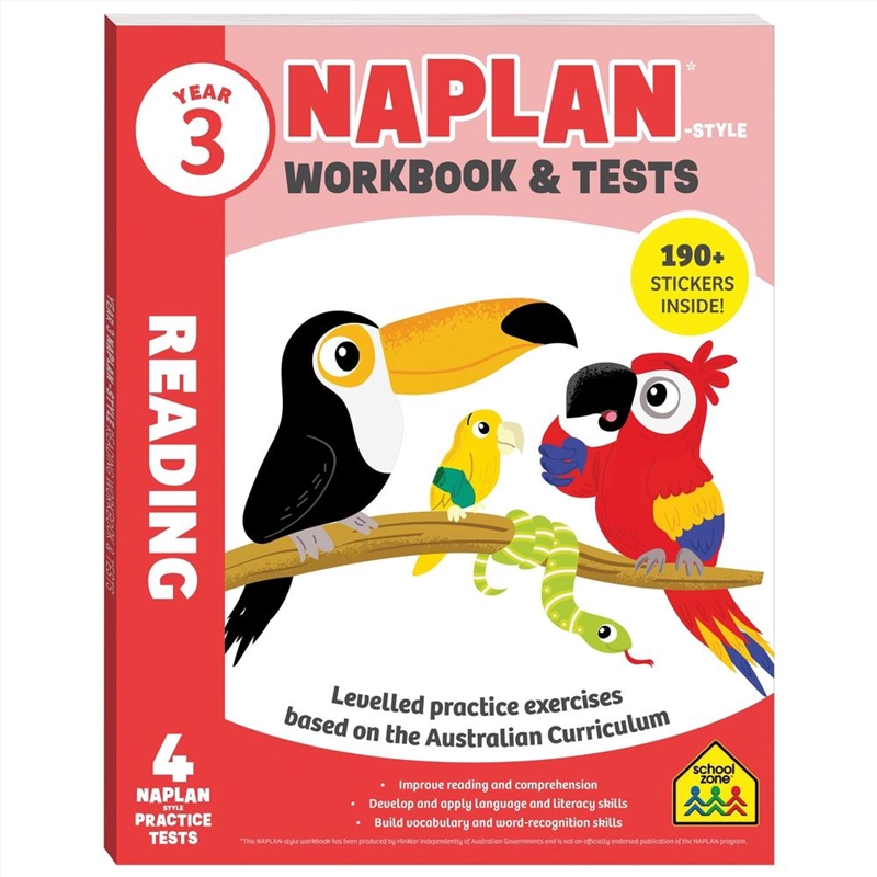 School Zone: Year 3 Naplan-Sty/Product Detail/Children