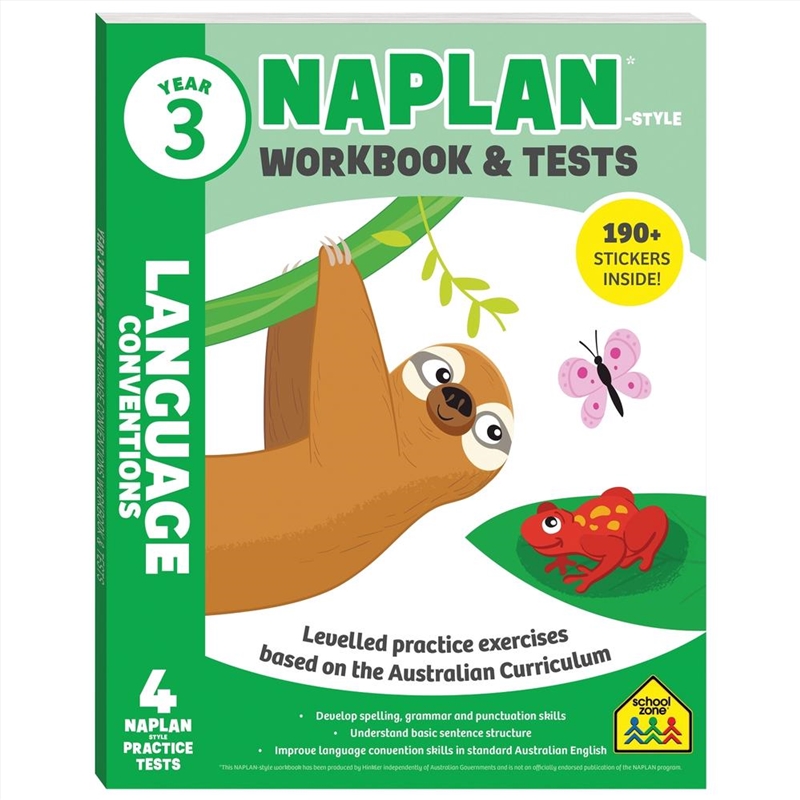 School Zone: Year 3 Naplan-Sty/Product Detail/Children