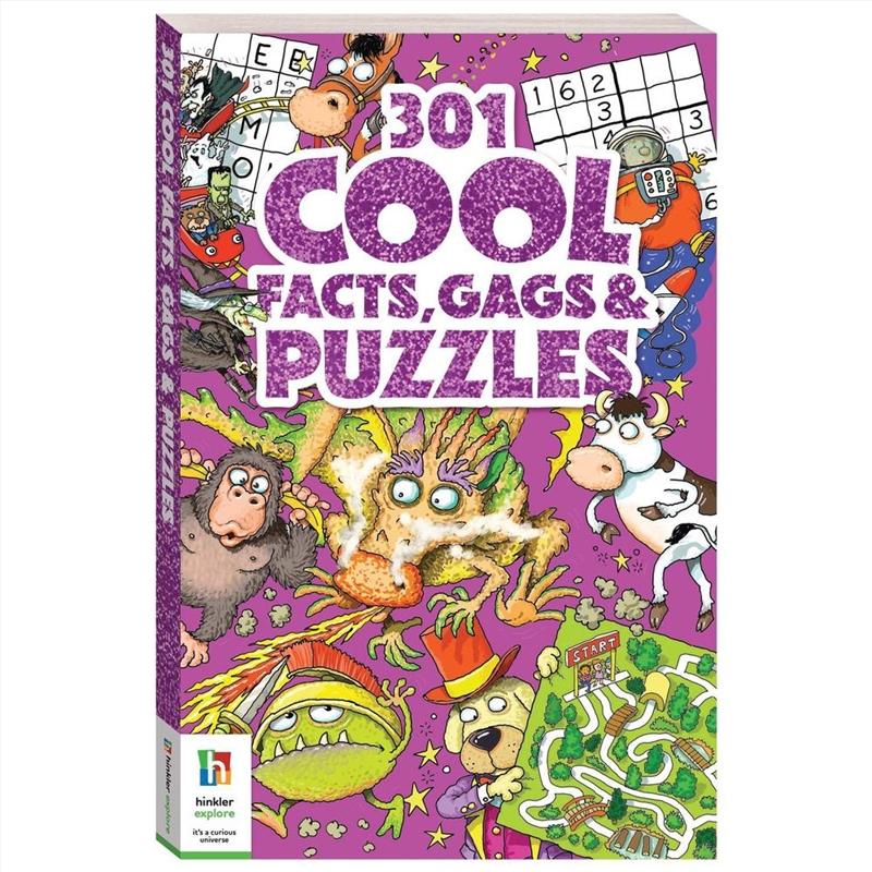 Introducing 301 Cool Puzzles A/Product Detail/Kids Activity Books