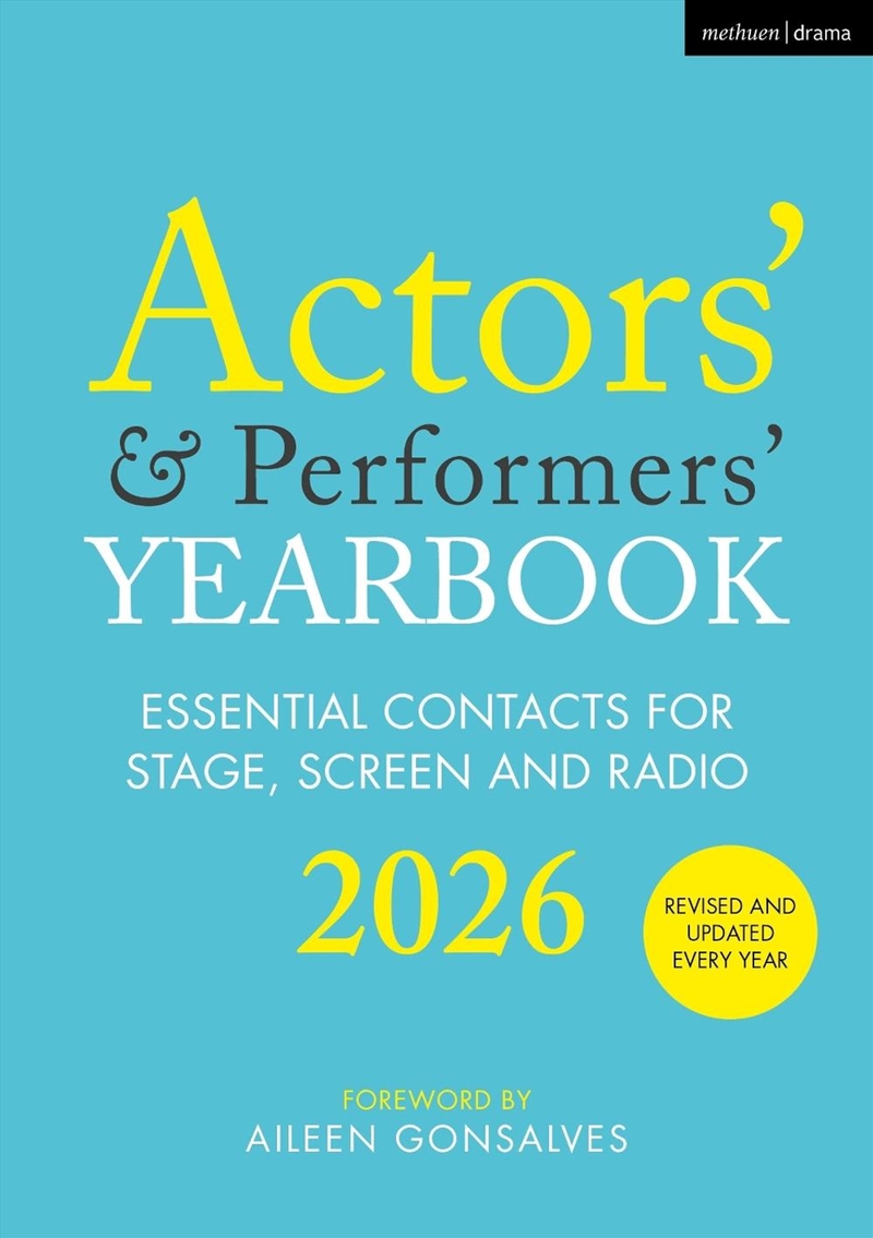 Actors' and Performers' Yearbook 2026/Product Detail/Arts & Entertainment