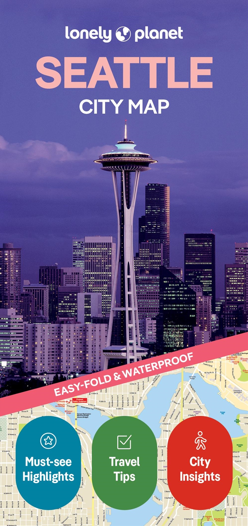 Lonely Planet Seattle City Map/Product Detail/Reference & Encylopaedias