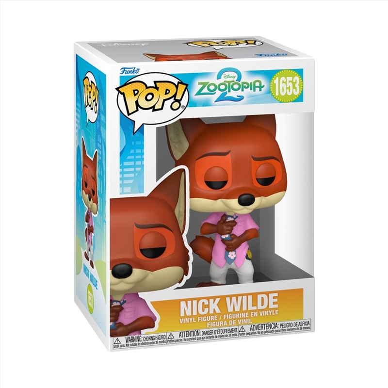 Zootopia 2 - Nick Wilde Pop! Vinyl/Product Detail/Movies