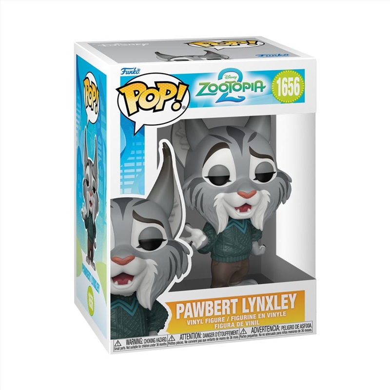 Zootopia 2 - Pawbert Lynxley Pop! Vinyl/Product Detail/Movies