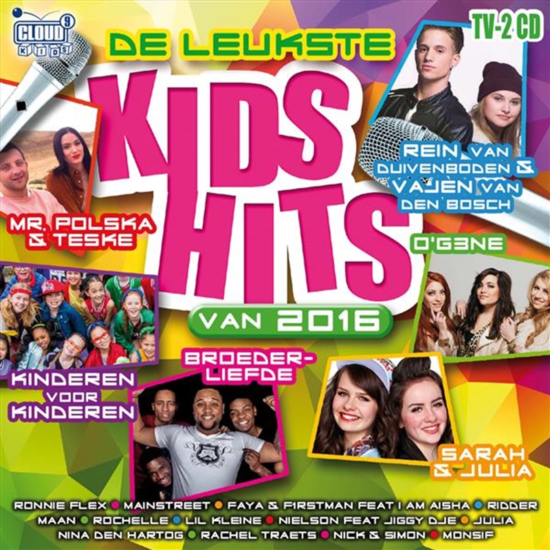 De Leukste Kids Hits Van 2016/Product Detail/Rock/Pop