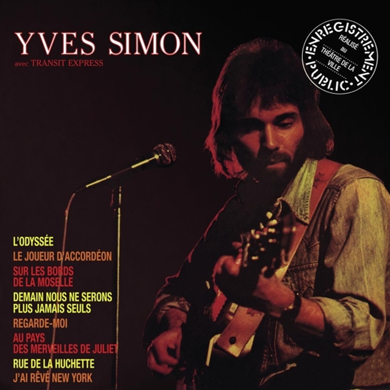 Yves Simon Avec Transit Expres/Product Detail/Rock/Pop