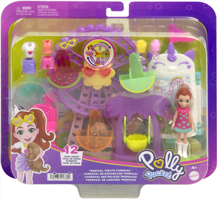 Mattel - Polly Pocket Tropical Treats Carnival Playset/Product Detail/Toys