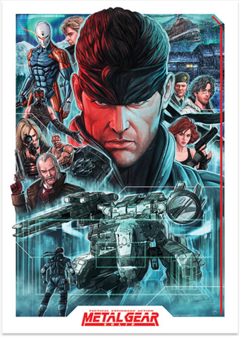 Metal Gear Solid Montage Art Print/Product Detail/Posters & Prints