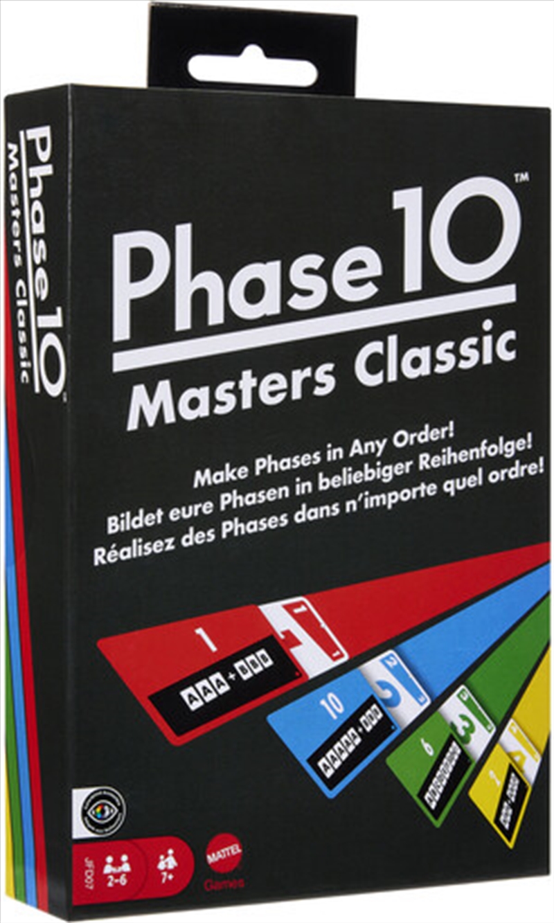 Mattel Games - Phase 10 Masters Refresh/Product Detail/Games