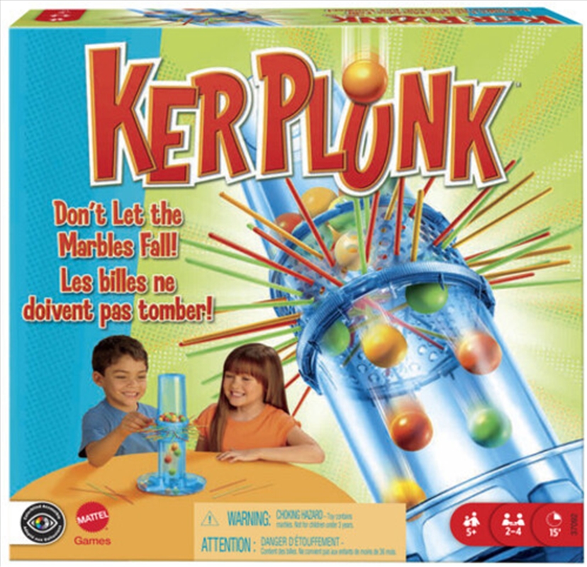 Mattel Games - Ker-Plunk! Game/Product Detail/Games