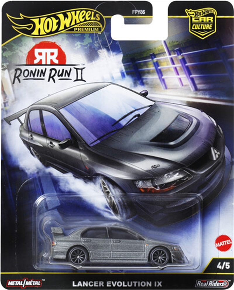 Mattel - Hot Wheels Premium: Mitsubishi Lancer Evolution IX (Tool Mod)/Product Detail/Toys