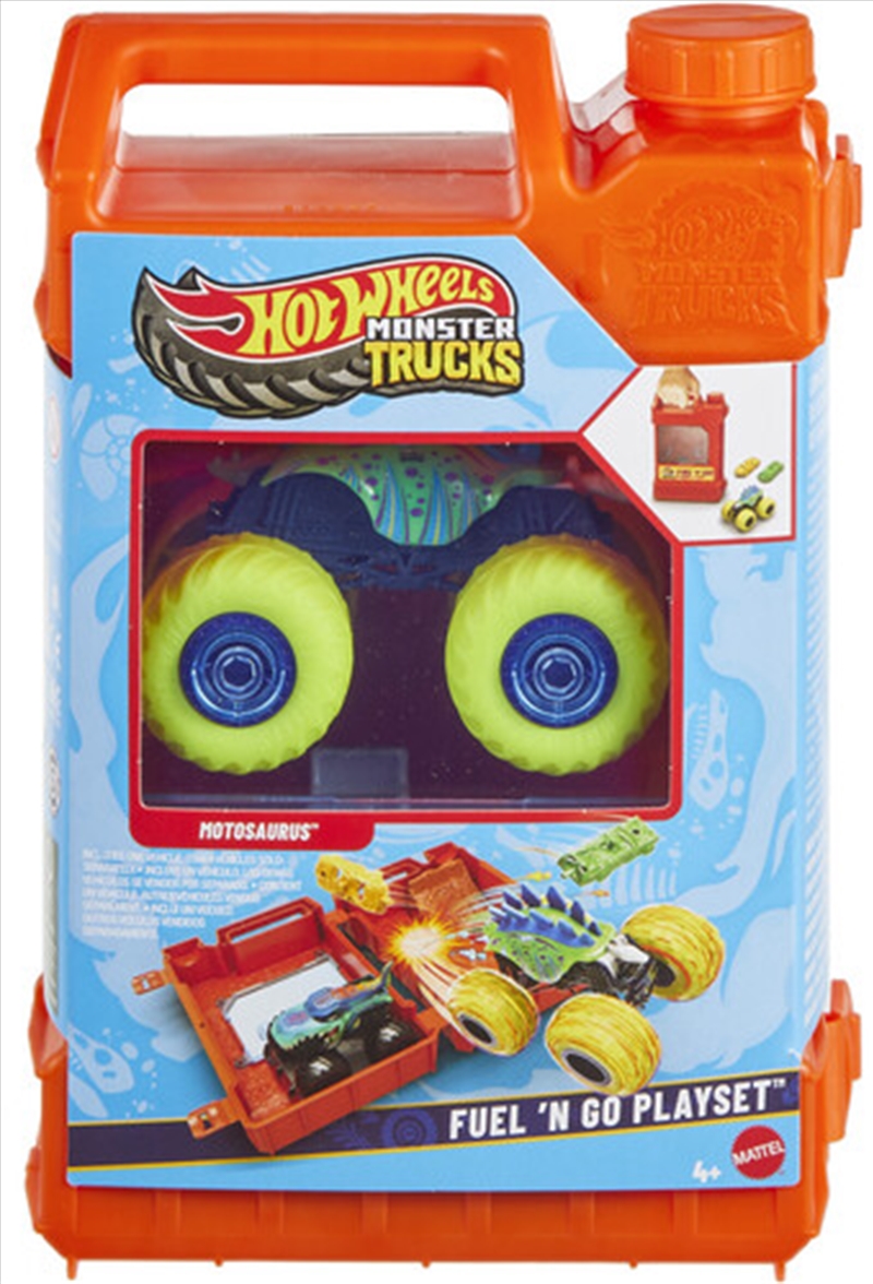 Mattel - Hot Wheels Monster Trucks Stunt N' Go Fossil Fuel Playset/Product Detail/Toys