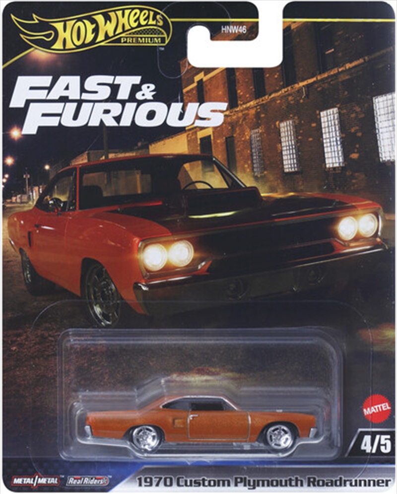 Mattel - Hot Wheels Premium: '70 Plymouth Roadrunner/Product Detail/Toys