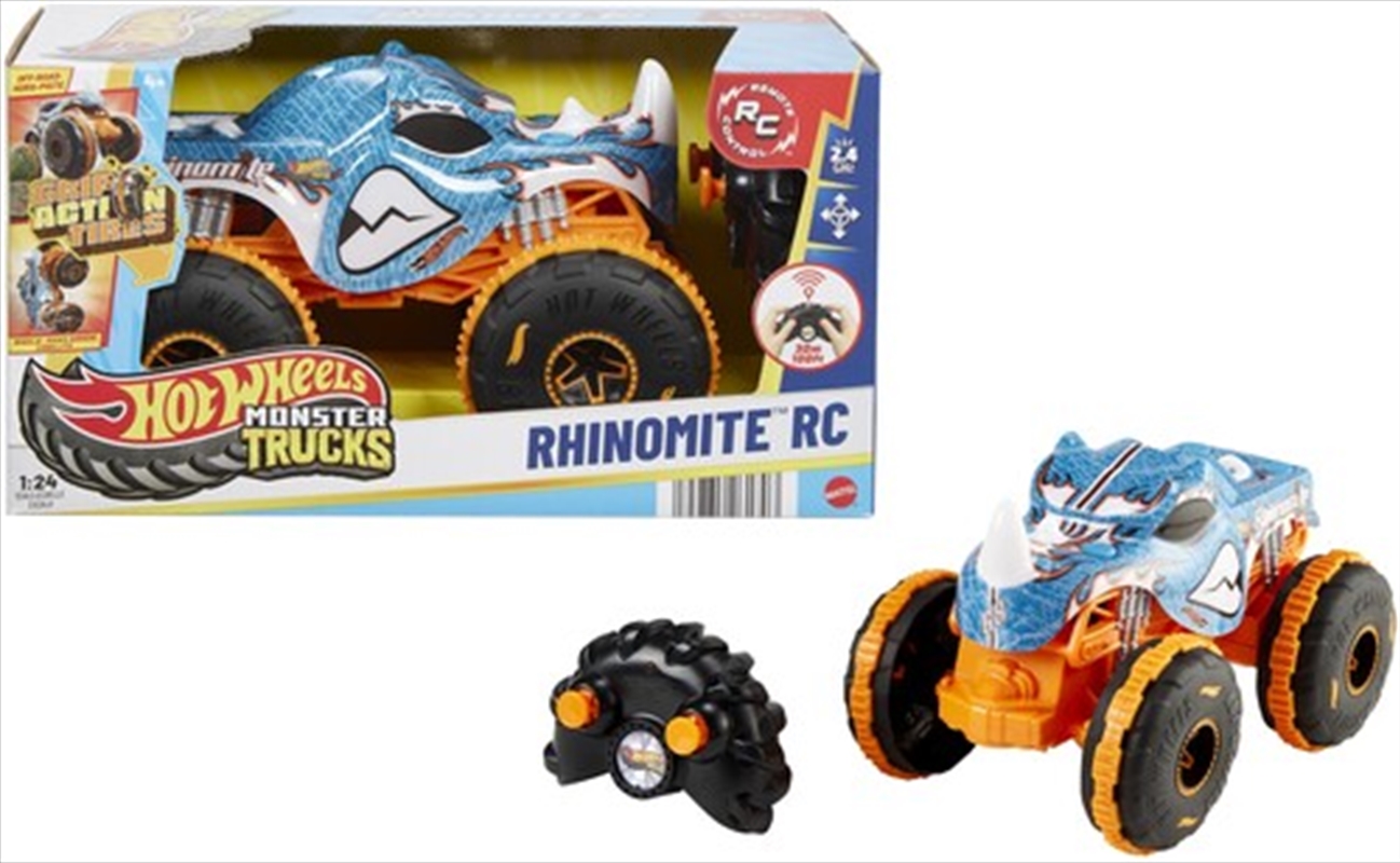 Mattel - Hot Wheels Monster Truck R/C 1:24 Rhinomite/Product Detail/Toys