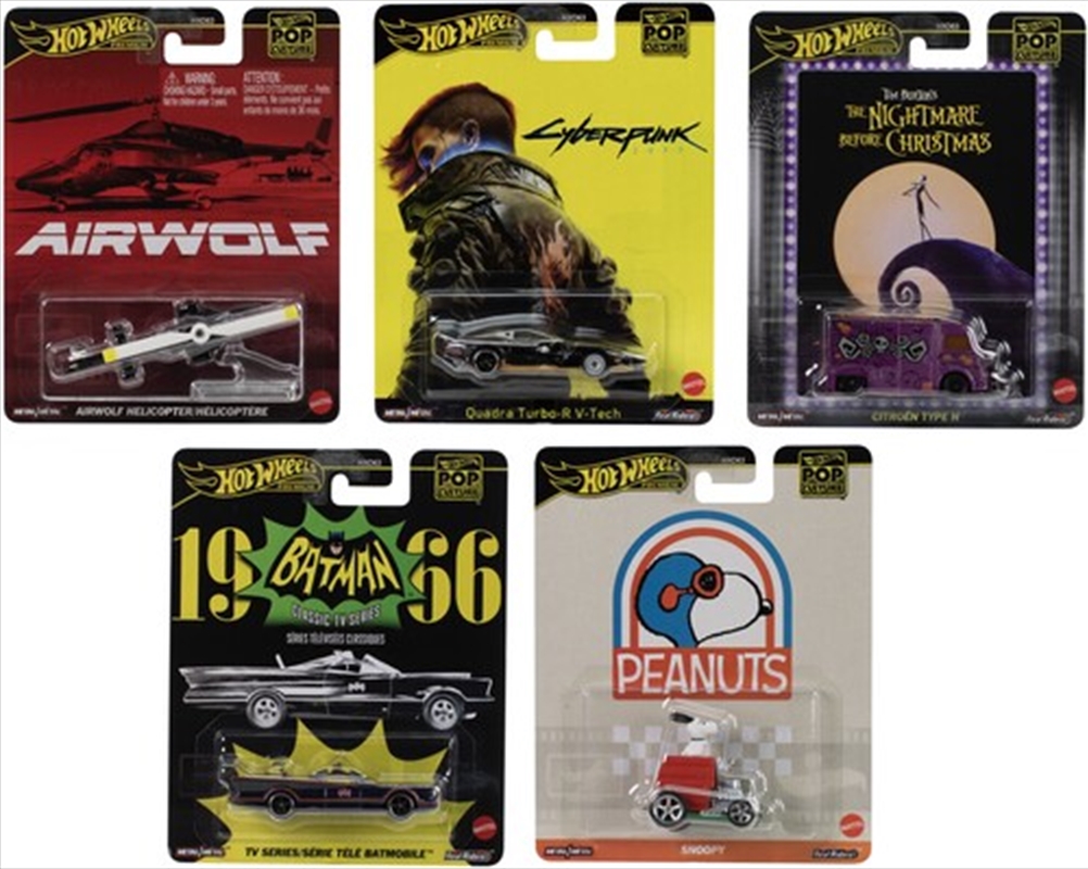 Hot Wheels 1 64 Premium Pop Culture M (Sent At Random)/Product Detail/Toys