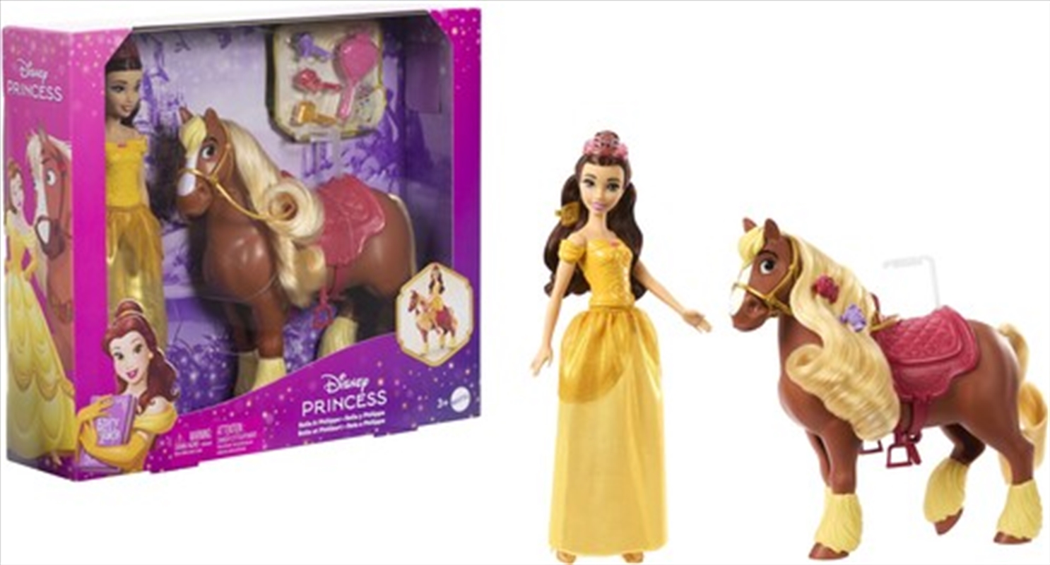 Mattel - Disney Princess Belle and Horse/Product Detail/Toys