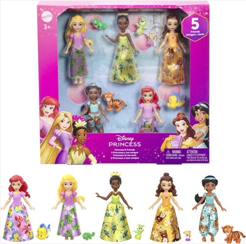 Mattel - Disney Princess 5-Pack Friends/Product Detail/Toys