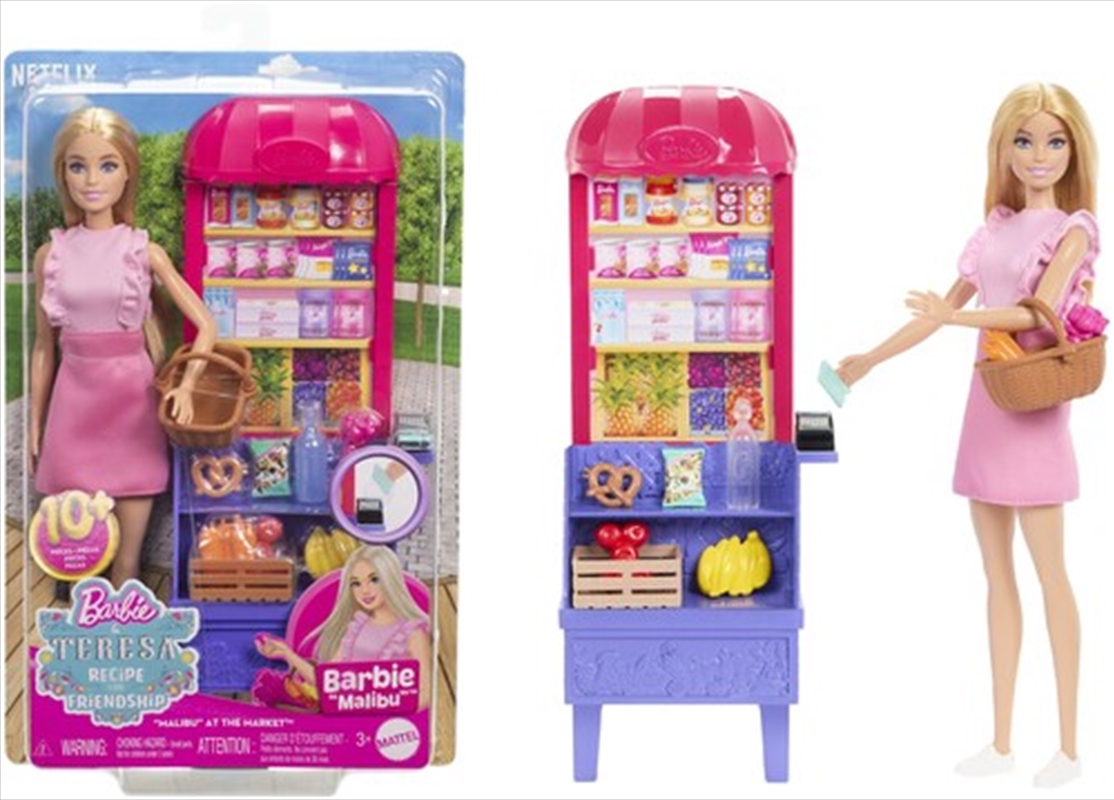 Mattel - Barbie Teresa Malibu Shopping Playset, Blonde/Product Detail/Toys