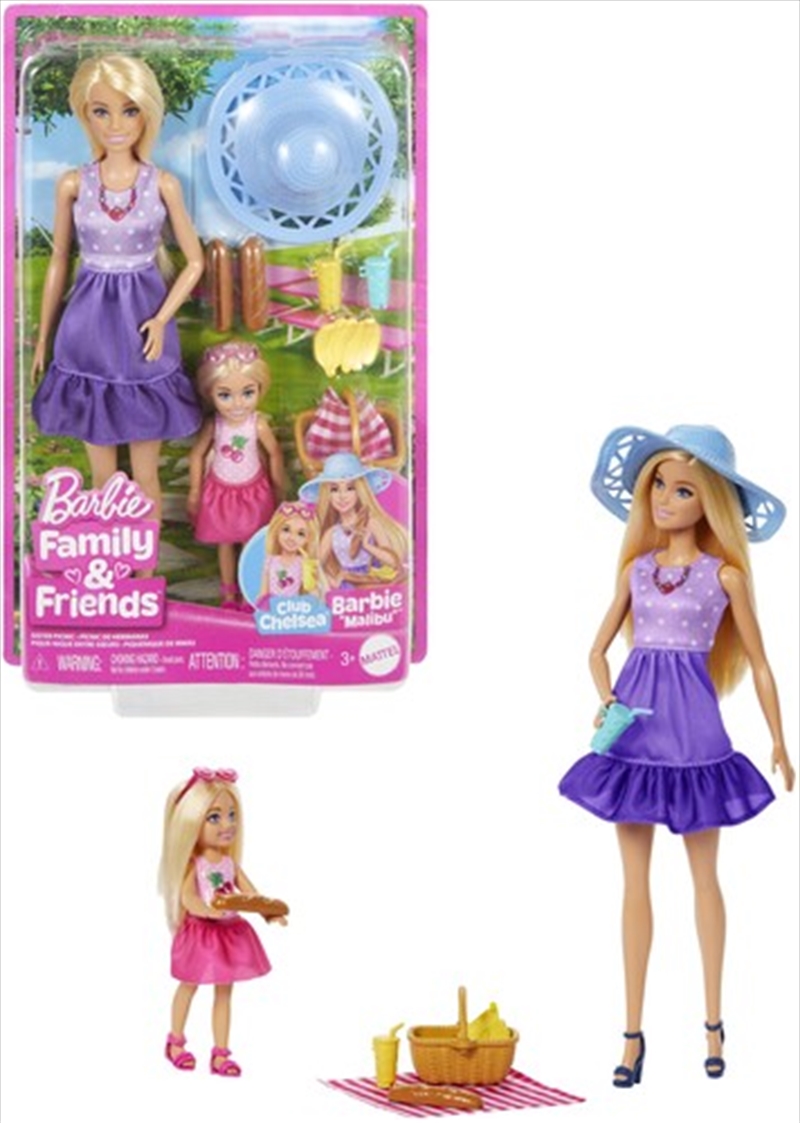 Mattel - Barbie Malibu and Chelsea 2-Pack, Blonde/Product Detail/Toys