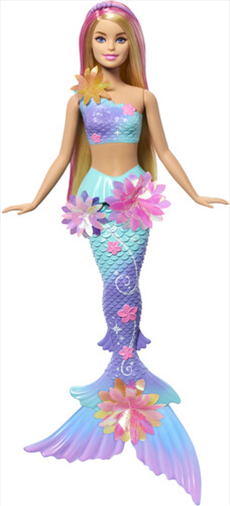 Mattel - Barbie Flower Magic Feature Mermaid, Blonde/Product Detail/Toys