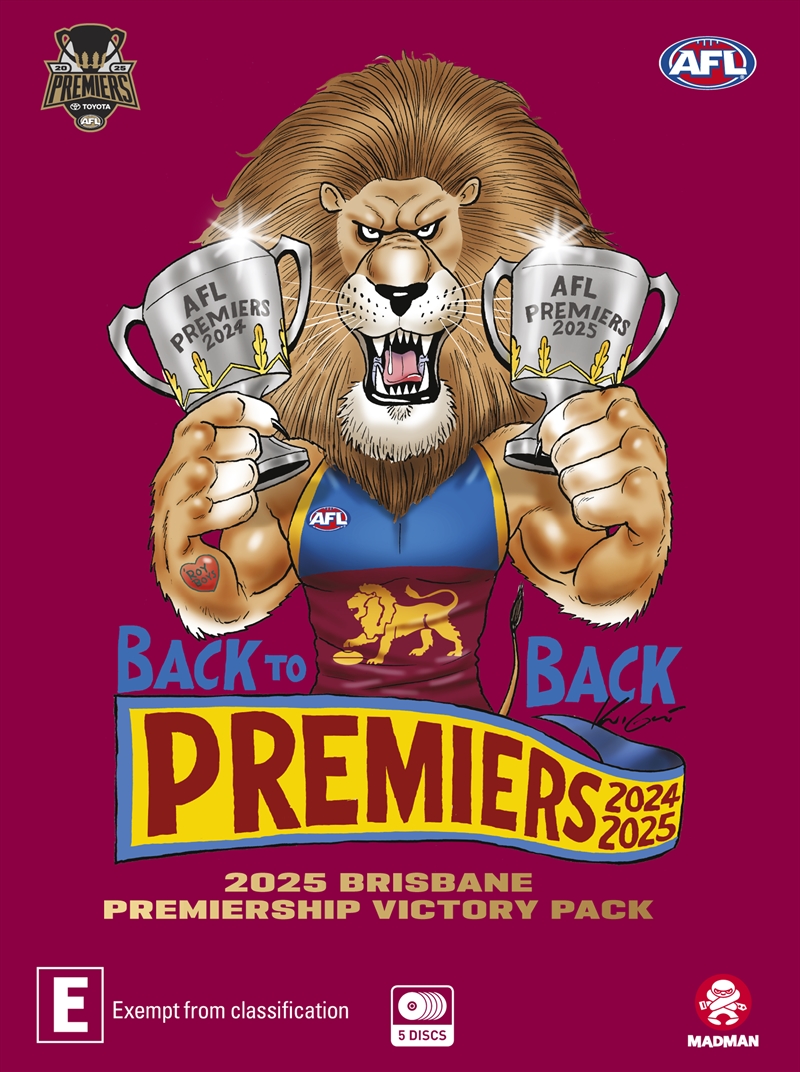 AFL - Premiers 2025 - Brisbane Lions Victory Pack/Product Detail/Sport