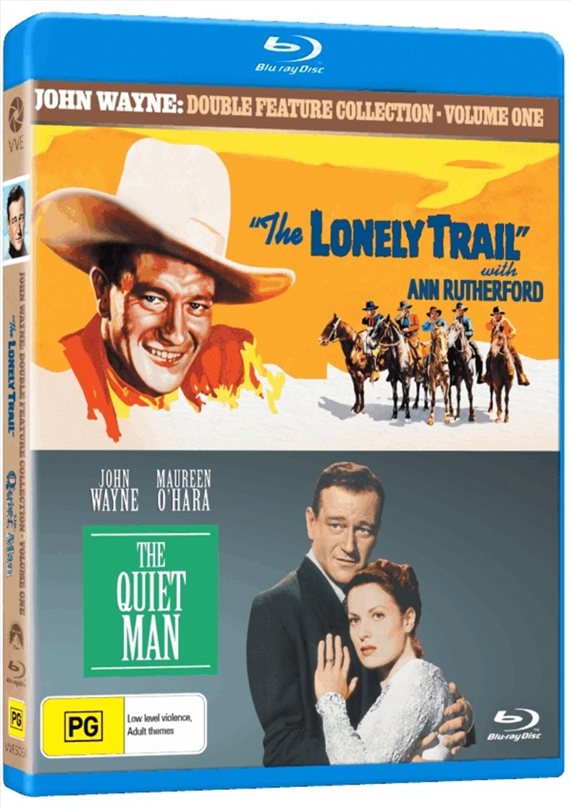 John Wayne Double Feature - The Lonely Trail / The Quiet Man - Collection 1/Product Detail/Classic
