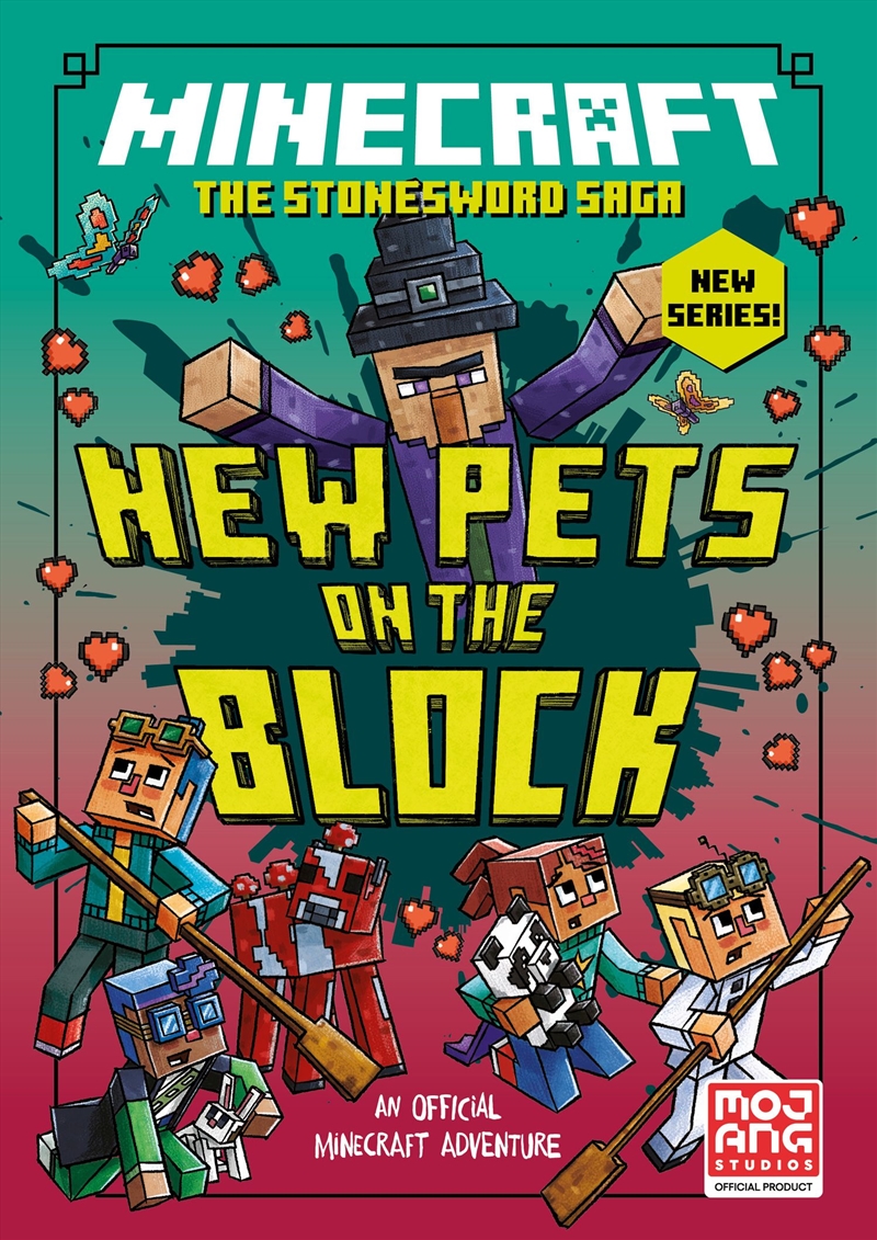Minecraft New Pets on the Block [The Stonesword Saga #3]/Product Detail/Childrens Fiction Books