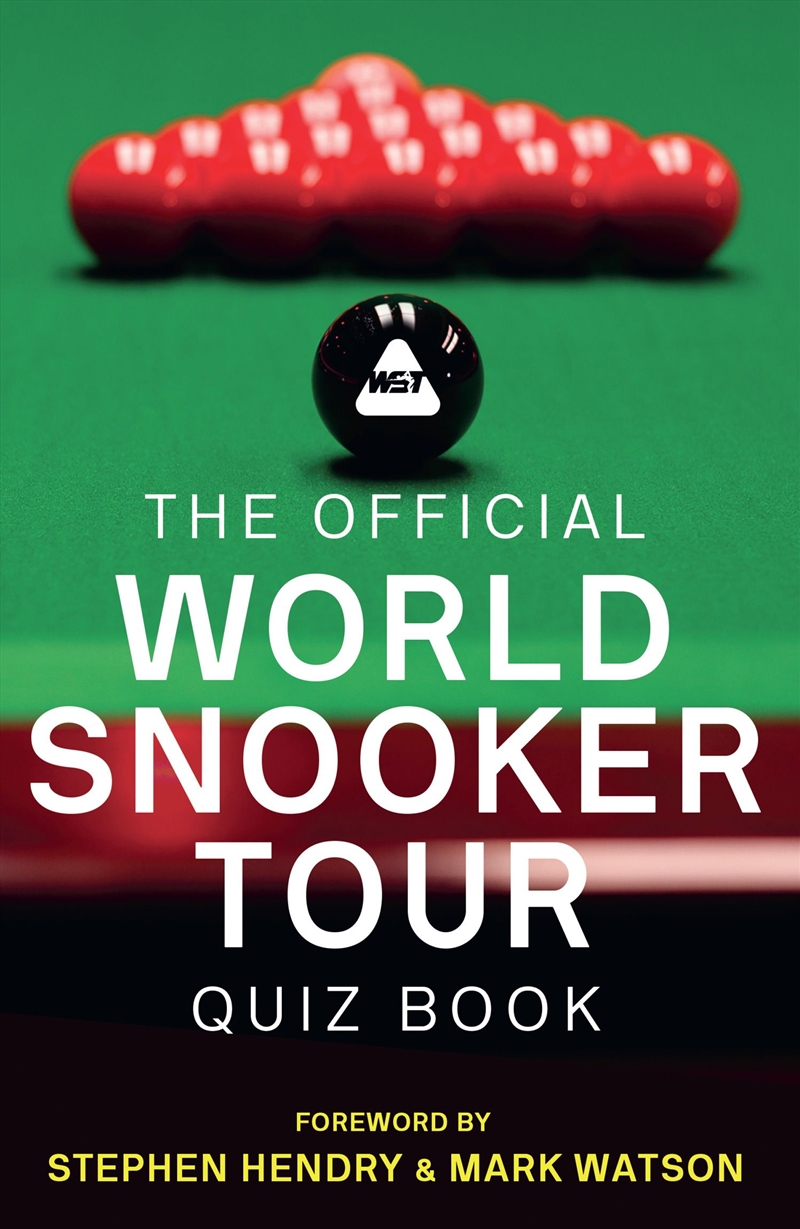 The Official World Snooker Tour Quiz Book/Product Detail/Sport & Recreation