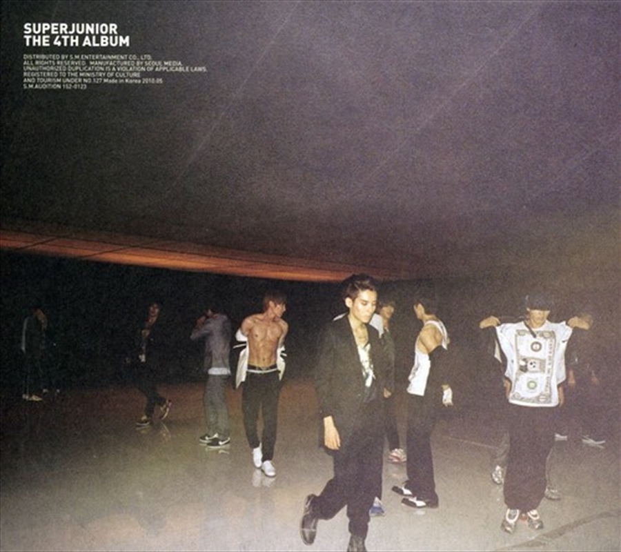 Super Junior Vol 4 - Type B/Product Detail/World
