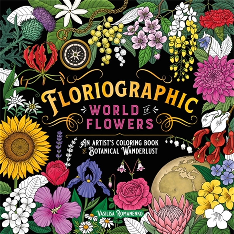 Floriographic: World of Flowers/Product Detail/Adults Colouring