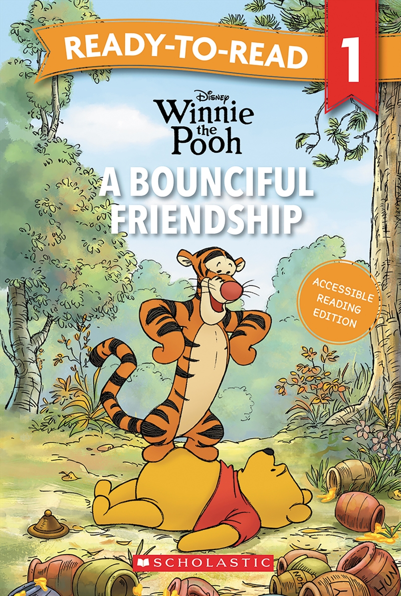 Winnie the Pooh: A Bounciful Friendship - Ready-to-Read Level 1/Product Detail/Childrens Fiction Books